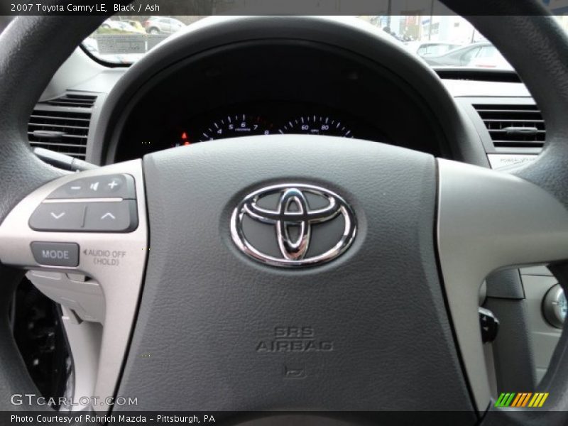 Black / Ash 2007 Toyota Camry LE