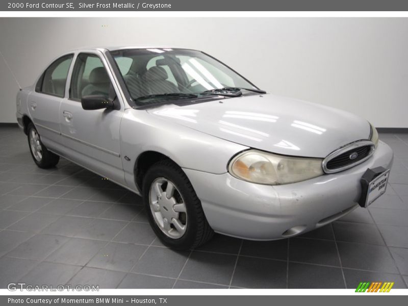 Silver Frost Metallic / Greystone 2000 Ford Contour SE