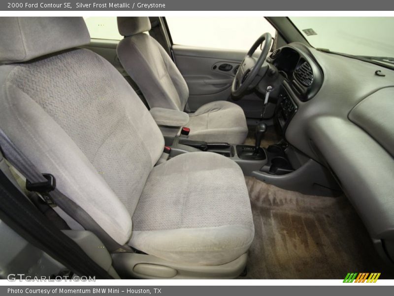 Silver Frost Metallic / Greystone 2000 Ford Contour SE