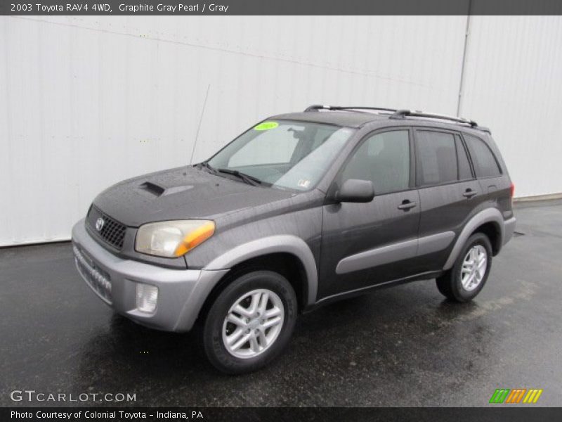 Graphite Gray Pearl / Gray 2003 Toyota RAV4 4WD