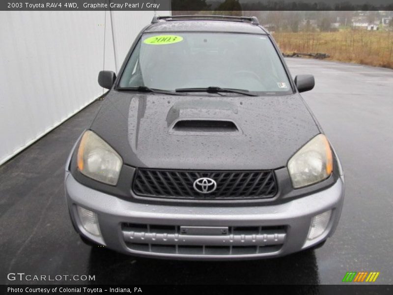 Graphite Gray Pearl / Gray 2003 Toyota RAV4 4WD