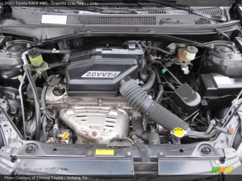  2003 RAV4 4WD Engine - 2.0 Liter DOHC 16-Valve VVT-i 4 Cylinder