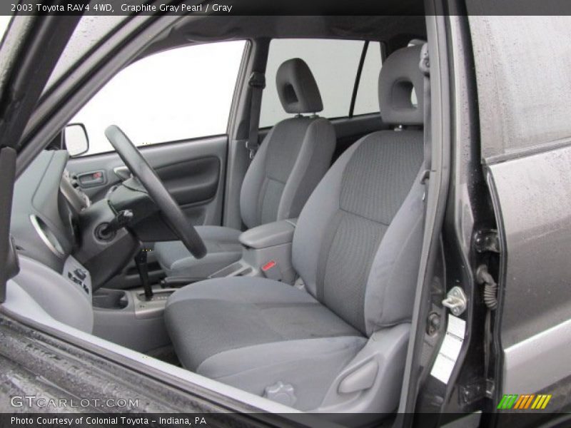  2003 RAV4 4WD Gray Interior
