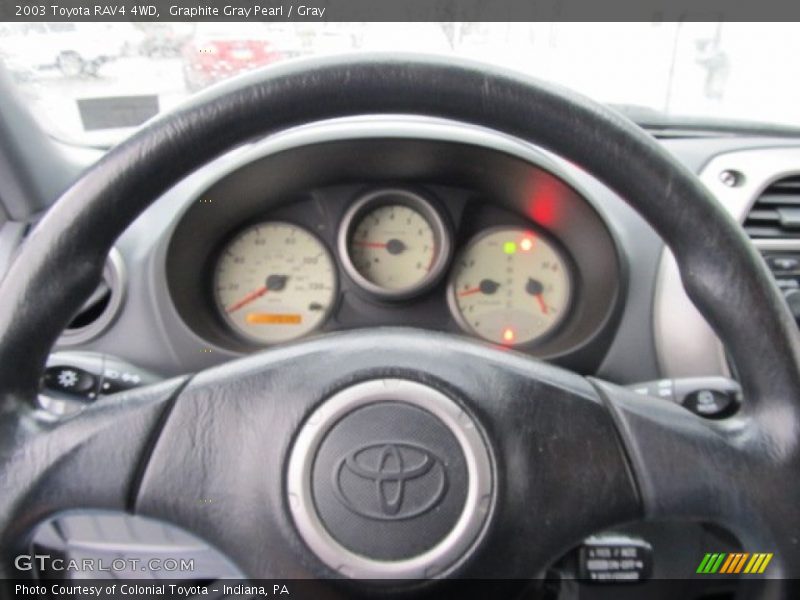 Graphite Gray Pearl / Gray 2003 Toyota RAV4 4WD