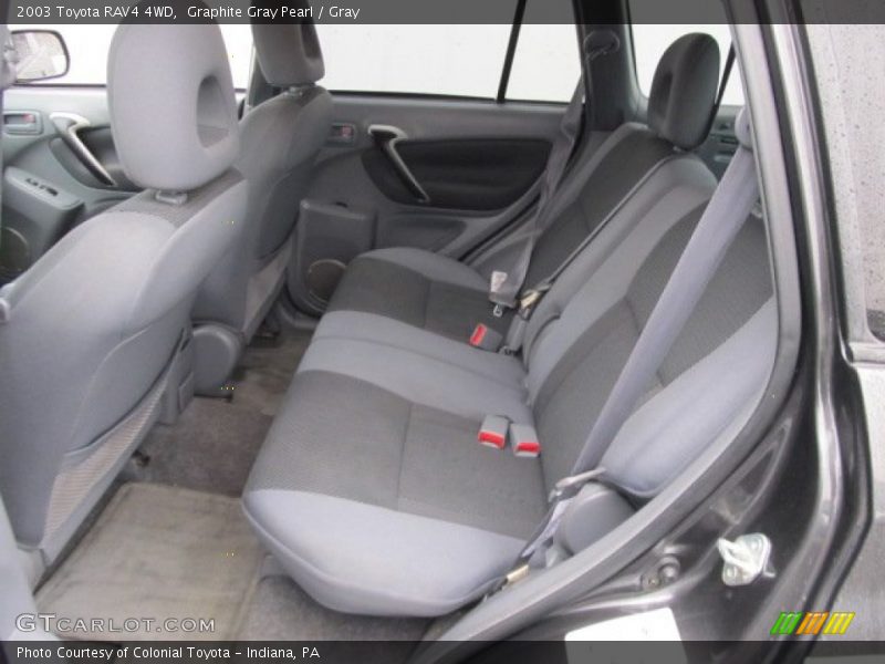  2003 RAV4 4WD Gray Interior