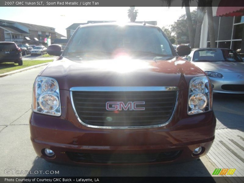 Sport Red Metallic / Light Tan 2007 GMC Yukon SLT