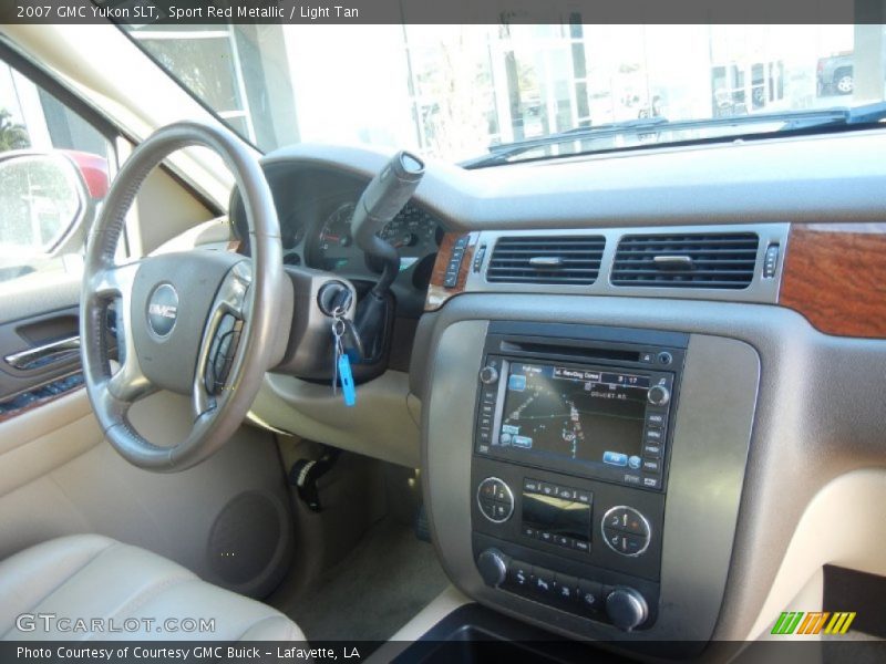 Sport Red Metallic / Light Tan 2007 GMC Yukon SLT