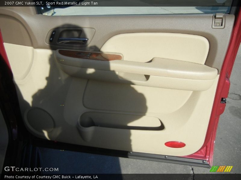 Sport Red Metallic / Light Tan 2007 GMC Yukon SLT