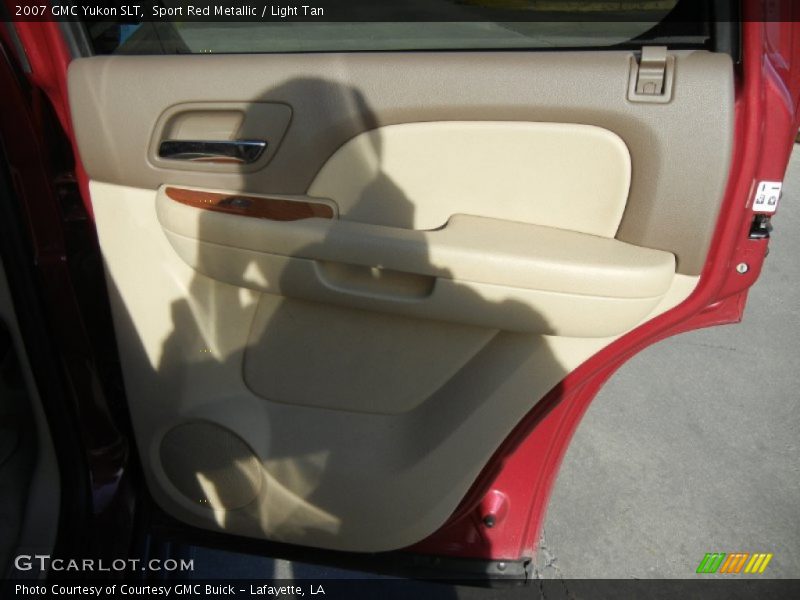 Sport Red Metallic / Light Tan 2007 GMC Yukon SLT