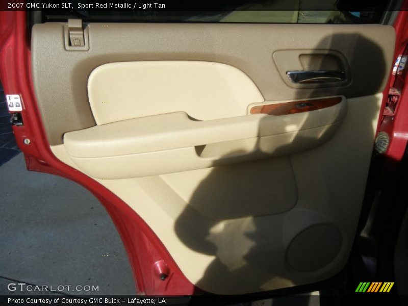 Sport Red Metallic / Light Tan 2007 GMC Yukon SLT