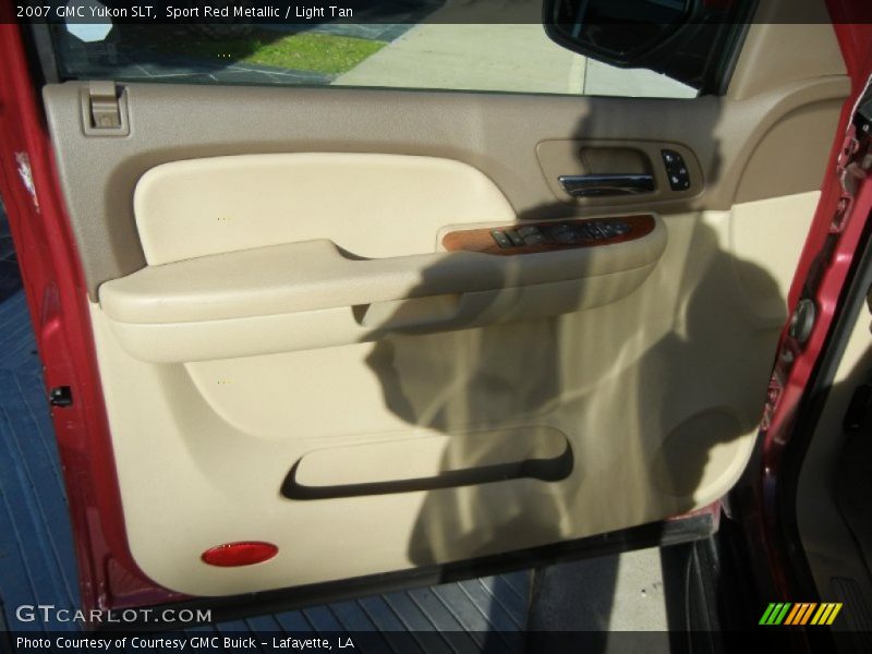 Sport Red Metallic / Light Tan 2007 GMC Yukon SLT