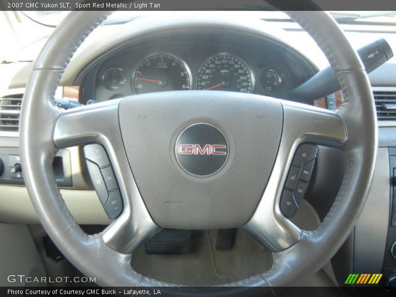 Sport Red Metallic / Light Tan 2007 GMC Yukon SLT
