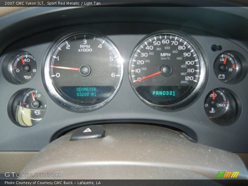 Sport Red Metallic / Light Tan 2007 GMC Yukon SLT