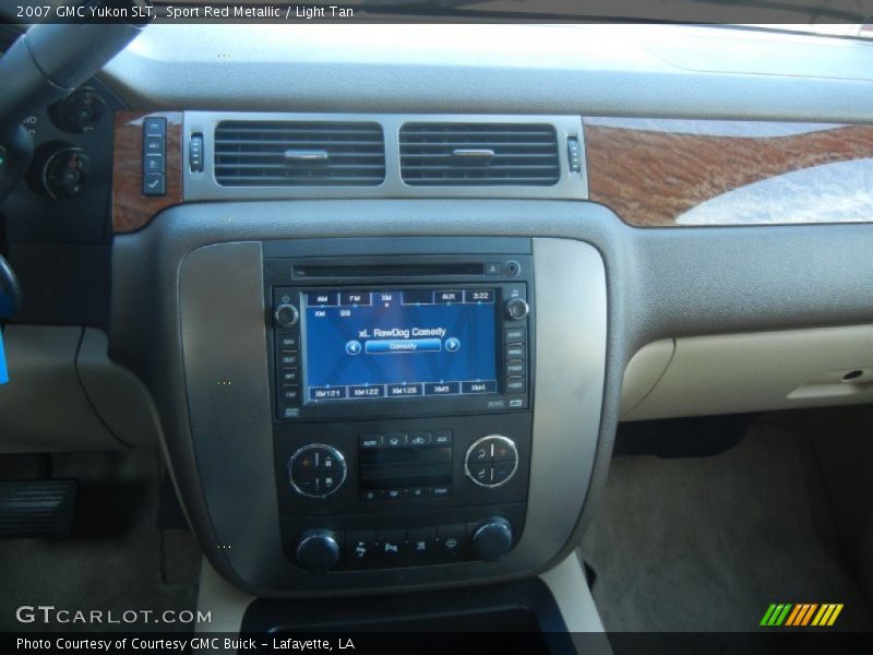 Sport Red Metallic / Light Tan 2007 GMC Yukon SLT