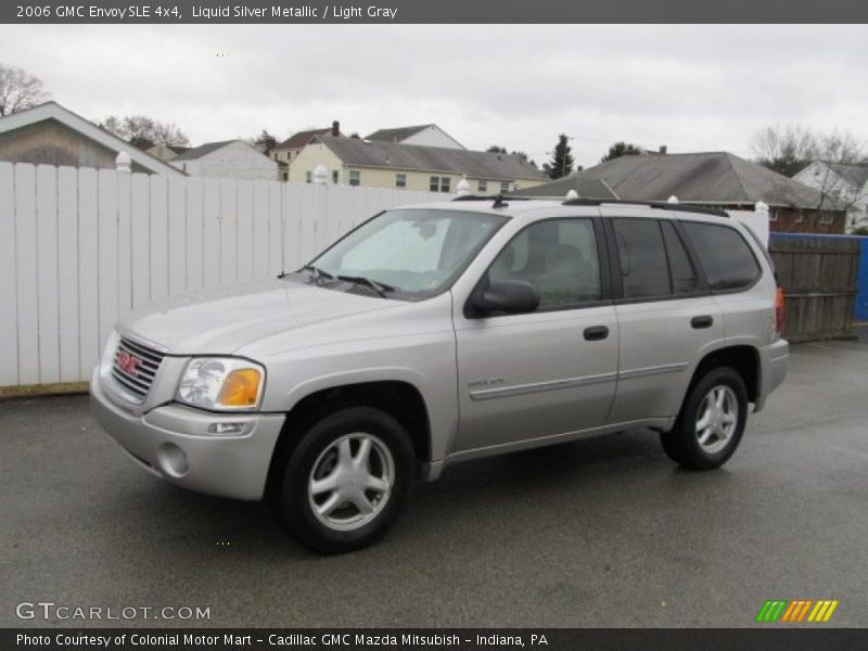 Liquid Silver Metallic / Light Gray 2006 GMC Envoy SLE 4x4