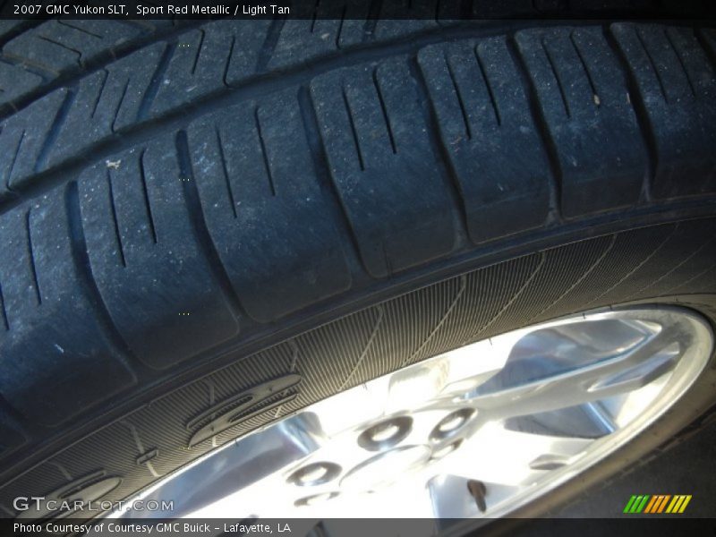 Sport Red Metallic / Light Tan 2007 GMC Yukon SLT