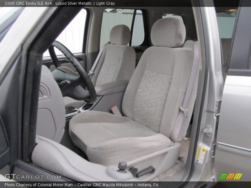 Liquid Silver Metallic / Light Gray 2006 GMC Envoy SLE 4x4