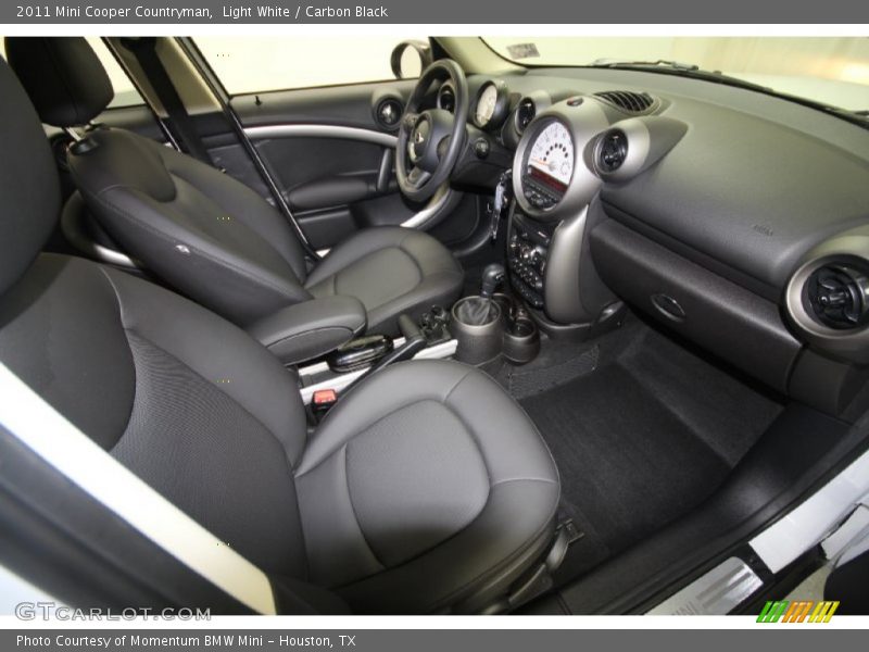 Light White / Carbon Black 2011 Mini Cooper Countryman