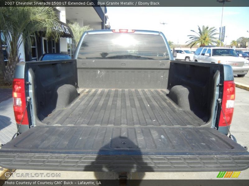Blue Granite Metallic / Ebony Black 2007 Chevrolet Silverado 1500 LT Extended Cab