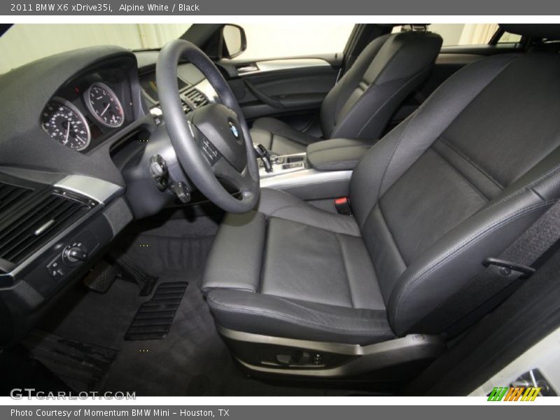  2011 X6 xDrive35i Black Interior