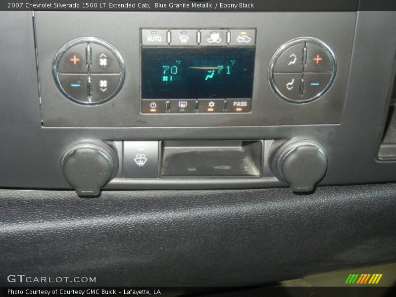 Blue Granite Metallic / Ebony Black 2007 Chevrolet Silverado 1500 LT Extended Cab