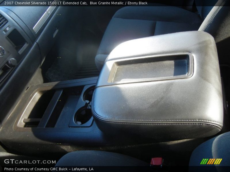 Blue Granite Metallic / Ebony Black 2007 Chevrolet Silverado 1500 LT Extended Cab