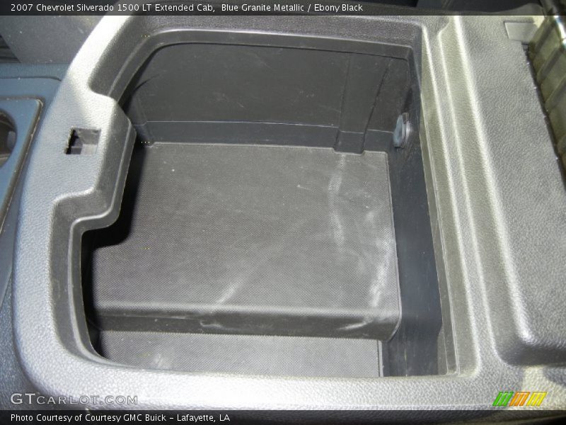 Blue Granite Metallic / Ebony Black 2007 Chevrolet Silverado 1500 LT Extended Cab