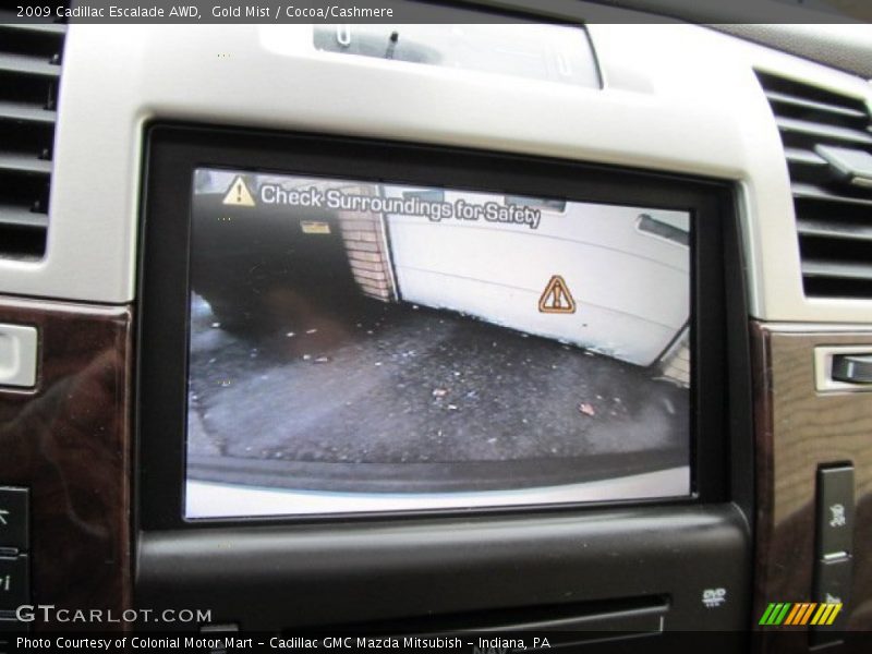 Gold Mist / Cocoa/Cashmere 2009 Cadillac Escalade AWD