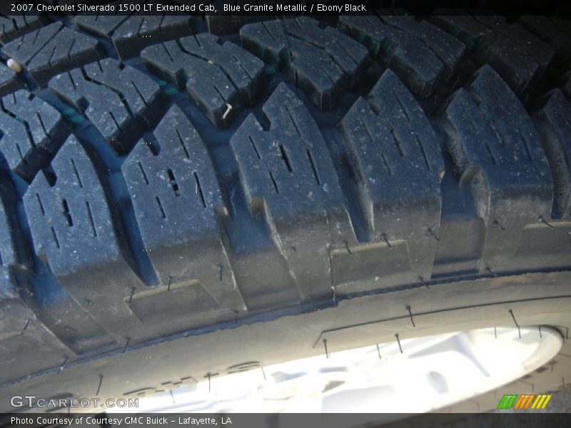 Blue Granite Metallic / Ebony Black 2007 Chevrolet Silverado 1500 LT Extended Cab