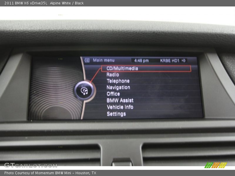 Alpine White / Black 2011 BMW X6 xDrive35i