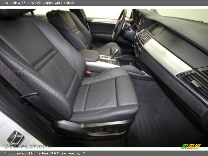 Alpine White / Black 2011 BMW X6 xDrive35i