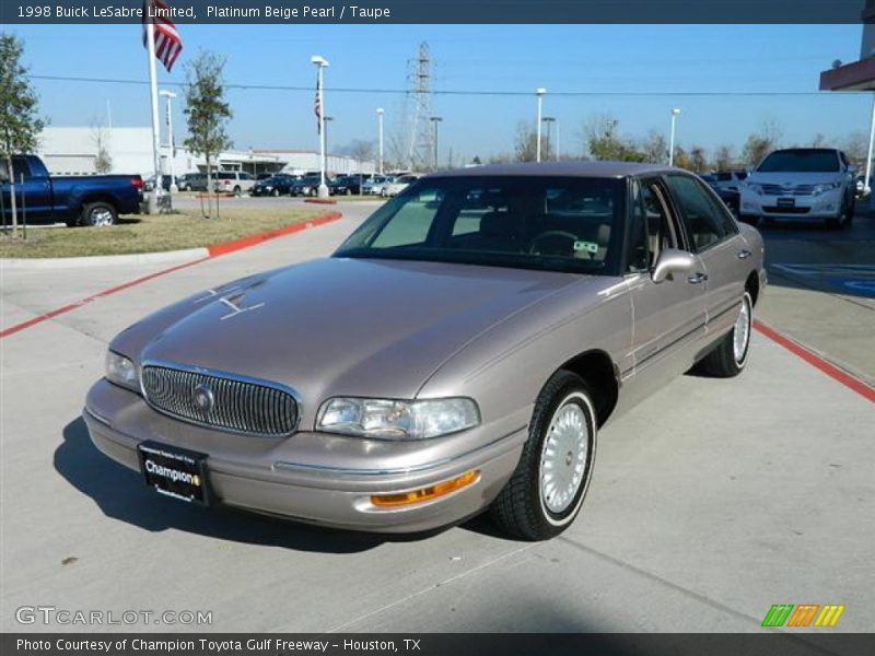 Platinum Beige Pearl / Taupe 1998 Buick LeSabre Limited