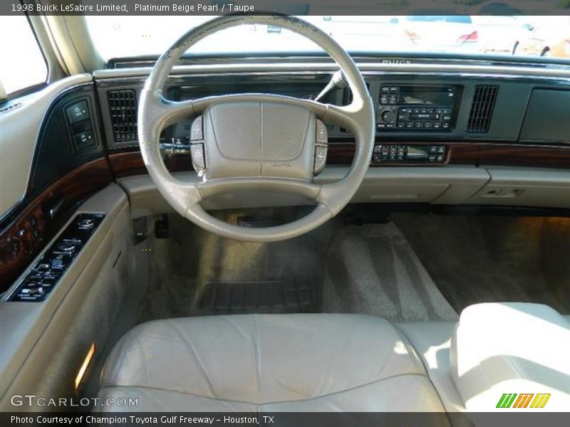 Platinum Beige Pearl / Taupe 1998 Buick LeSabre Limited
