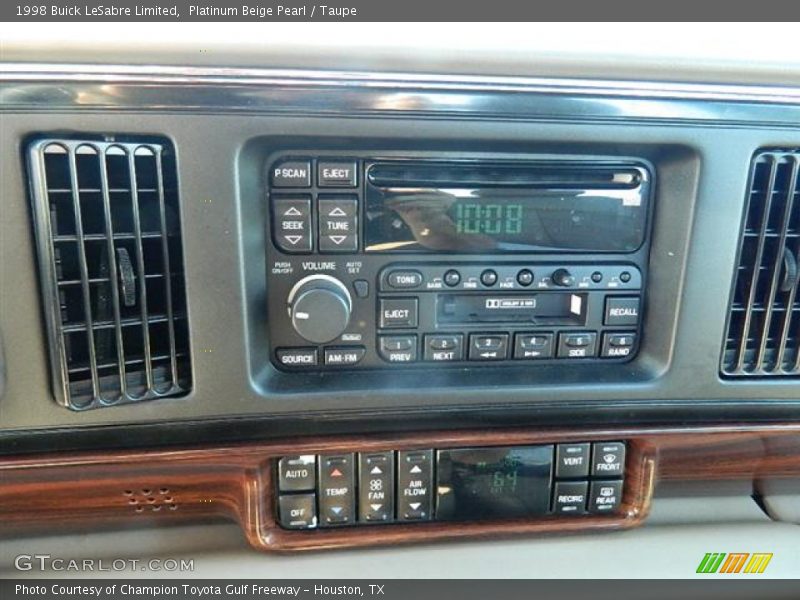 Audio System of 1998 LeSabre Limited