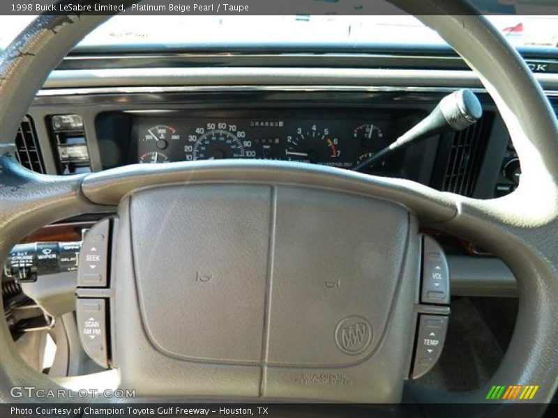 Platinum Beige Pearl / Taupe 1998 Buick LeSabre Limited