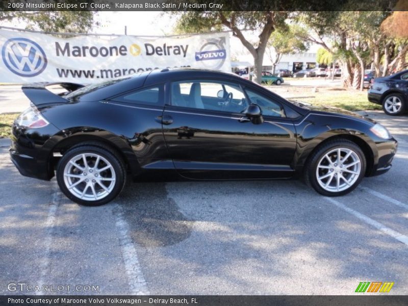 Kalapana Black Satin / Medium Gray 2009 Mitsubishi Eclipse GT Coupe