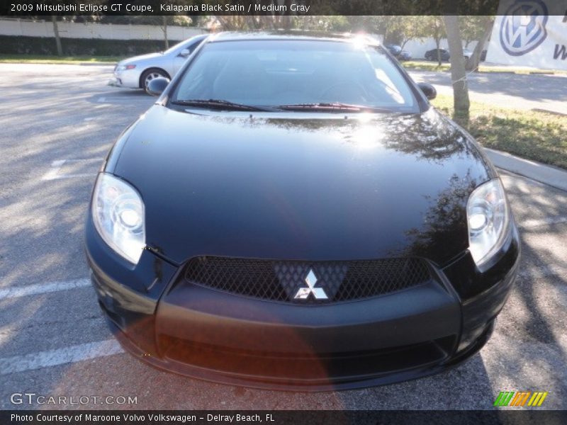 Kalapana Black Satin / Medium Gray 2009 Mitsubishi Eclipse GT Coupe