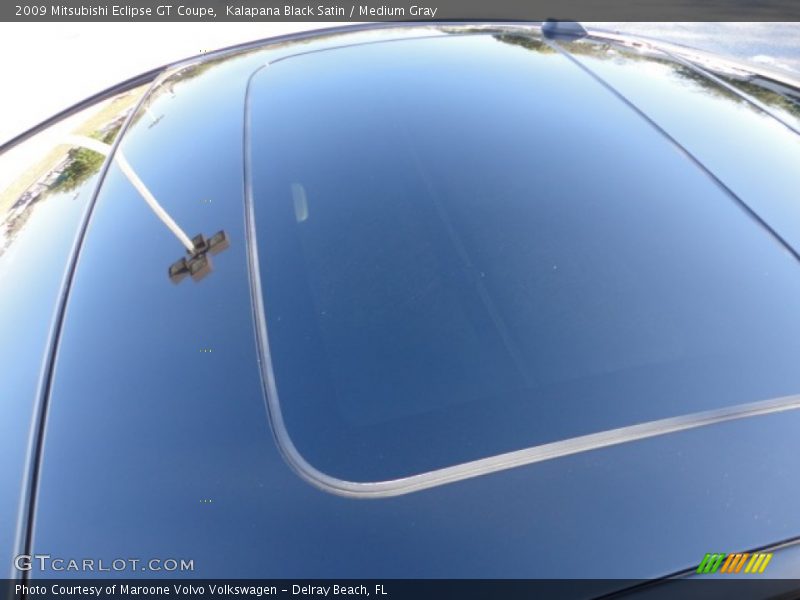 Kalapana Black Satin / Medium Gray 2009 Mitsubishi Eclipse GT Coupe