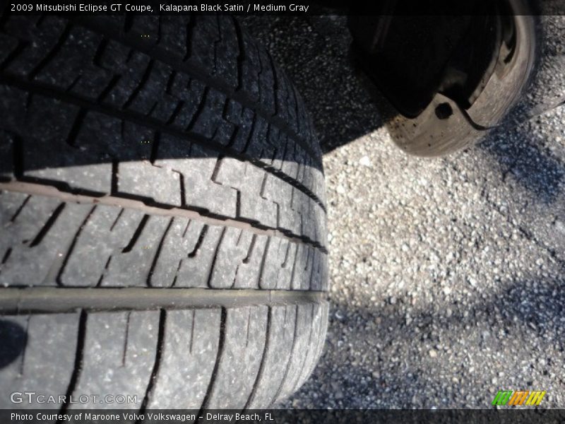 Kalapana Black Satin / Medium Gray 2009 Mitsubishi Eclipse GT Coupe