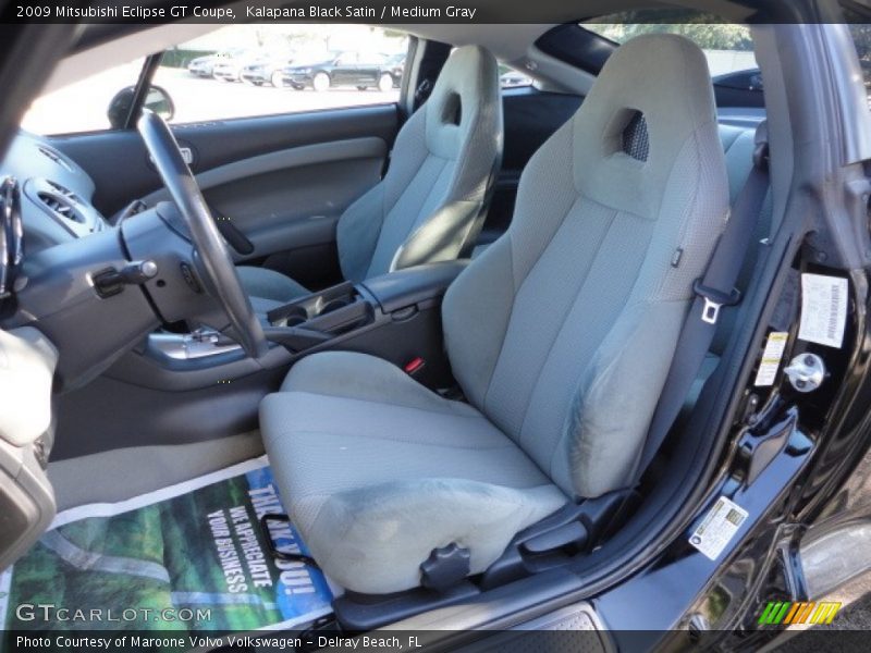 Kalapana Black Satin / Medium Gray 2009 Mitsubishi Eclipse GT Coupe