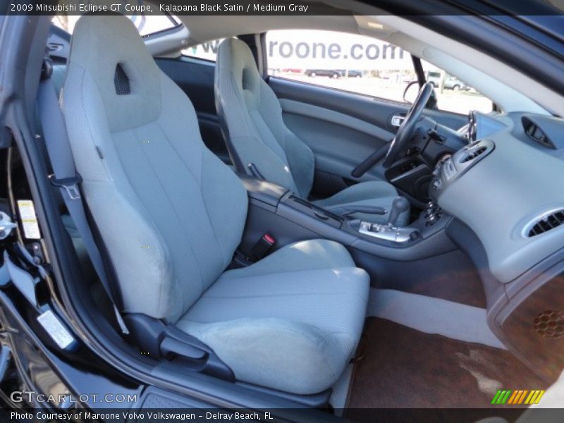 Kalapana Black Satin / Medium Gray 2009 Mitsubishi Eclipse GT Coupe