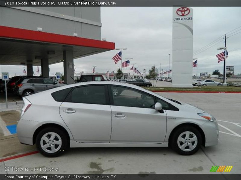 Classic Silver Metallic / Dark Gray 2010 Toyota Prius Hybrid IV