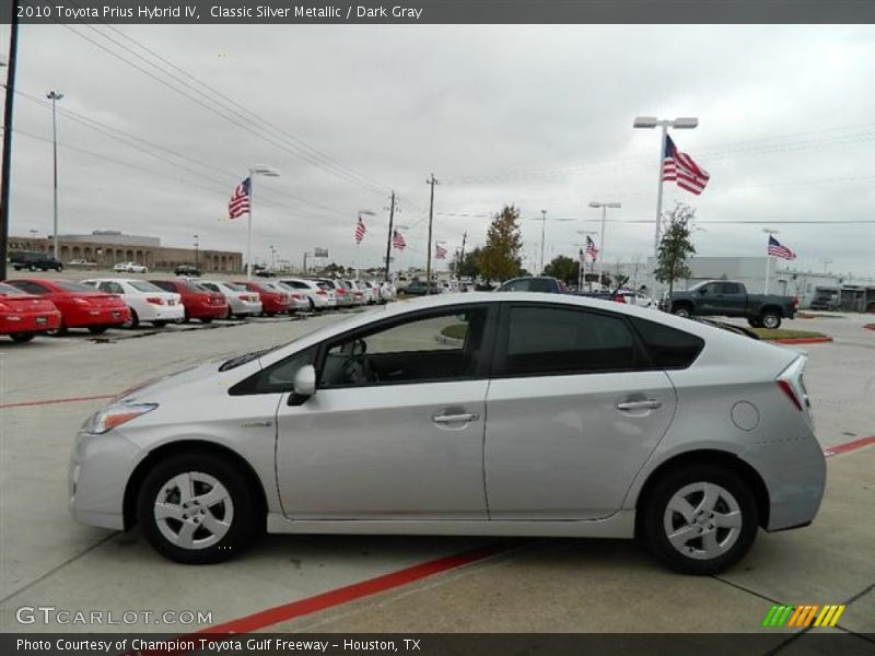 Classic Silver Metallic / Dark Gray 2010 Toyota Prius Hybrid IV
