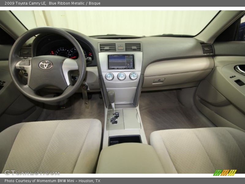 Blue Ribbon Metallic / Bisque 2009 Toyota Camry LE