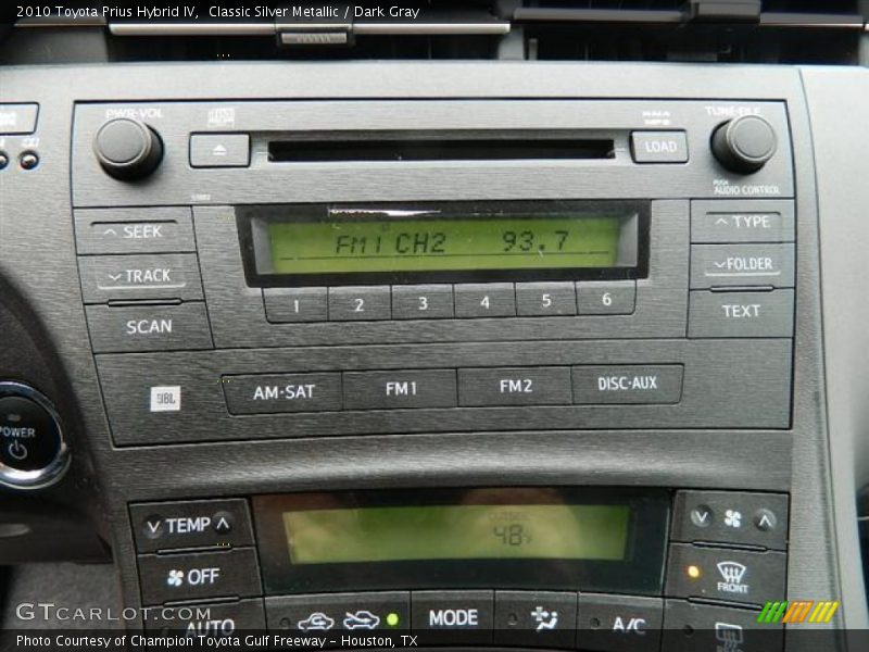Classic Silver Metallic / Dark Gray 2010 Toyota Prius Hybrid IV