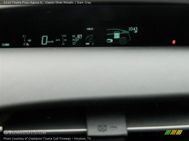 Classic Silver Metallic / Dark Gray 2010 Toyota Prius Hybrid IV