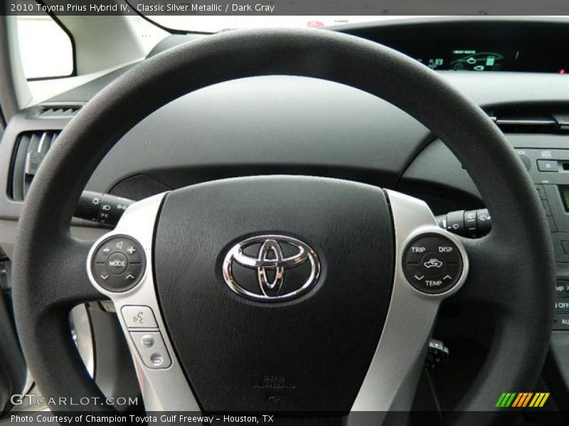 Classic Silver Metallic / Dark Gray 2010 Toyota Prius Hybrid IV