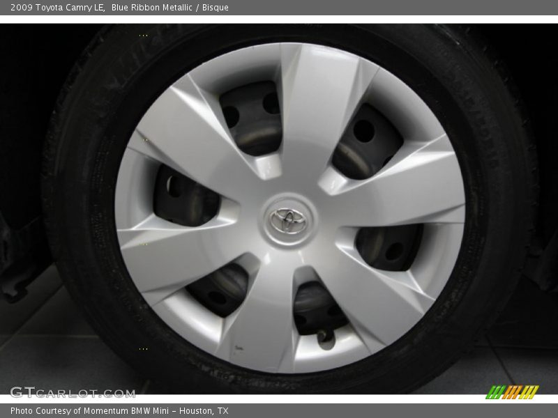 Blue Ribbon Metallic / Bisque 2009 Toyota Camry LE