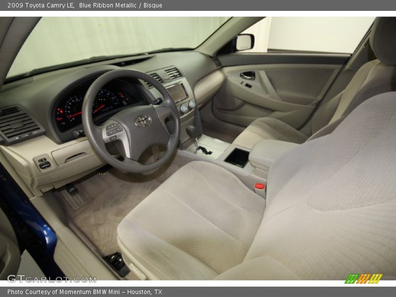 Blue Ribbon Metallic / Bisque 2009 Toyota Camry LE