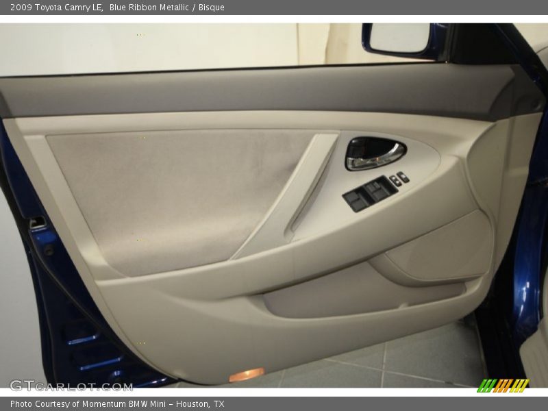 Blue Ribbon Metallic / Bisque 2009 Toyota Camry LE